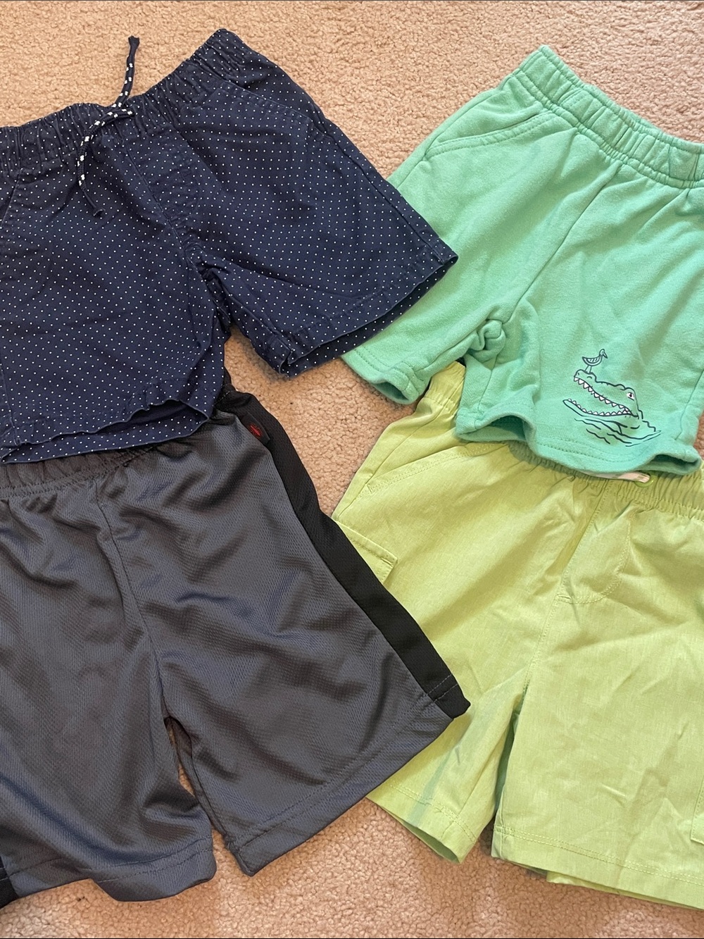 Bundle of 3T boys Shorts Cat & Jack Spider-Man Garanimals